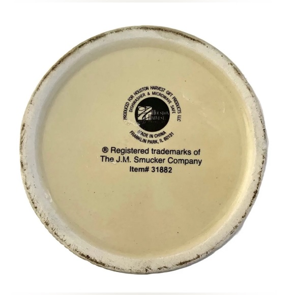 Smucker's Jelly Ceramic Crock Cup Pen Holder - Picture 3 of 3